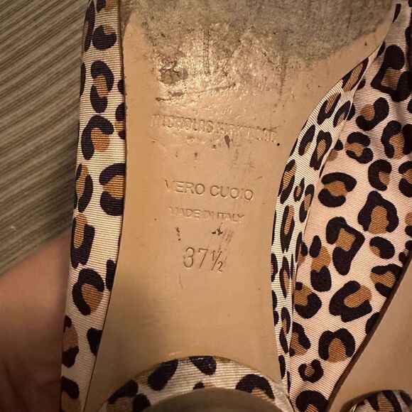 Nicholas Kirkwood leopard flats 37.5 - Picture 5 of 7